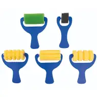 PlayBox: Sada valčekov na maľovanie z peny, 5 kusov