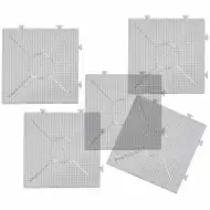 PlayBox: Sada základných dosiek pre spojenie, pre 5mm MIDI žehliace korálky, 10 kusov