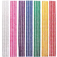 PlayBox: Samolepiace farebné kamienky 1176 ks 8 mm