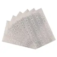 PlayBox: Samolepiace strieborné hviezdy 288 ks 13 mm