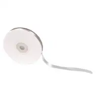 PlayBox: Saténová stuha striebornej farby 10mm 30m