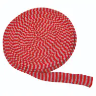 PlayBox: Stlačiteľný červeno-šedý textilný kotúč 10 metrov