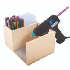 PlayBox: Stojan na lepiacu pištoľ z dreva 14,5x11cm obrázok 2
