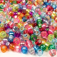 PlayBox: Variteľné živé farebné korálky, sada 300 ks, 9 mm