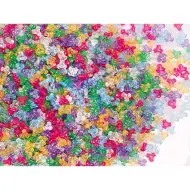 PlayBox: Vrtuľové tvarované trblietavé korálky na varenie, 2200 kusov