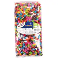 PlayBox: XL MIDI 9 mm farebné zažehľovacie korálky, balenie 2300 ks