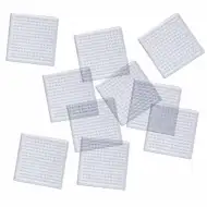 PlayBox: Základná doska v tvare štvorca pre balenie s 5mm MIDI žehliacimi korálkami, sada 10 kusov.