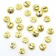 PlayBox: Zlaté zvončeky 15mm balenie 25 ks