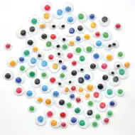 Playbox: Farebná dekorácia očí, balenie 600 kusov