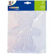 Playbox: XL zažehľovacia korálková podložka – 1 kus (medveď, auto alebo srdce)