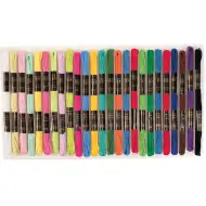 Playbox: balíček 25 klbiek priadze v rôznych farbách 25x8m