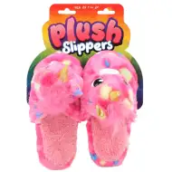 Plyšové papuče s jednorožcom, veľkosť 25-27