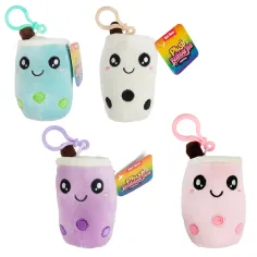 Plyšový prívesok na kľúče Bubble Tea v rôznych variantoch 1ks obrázok 2