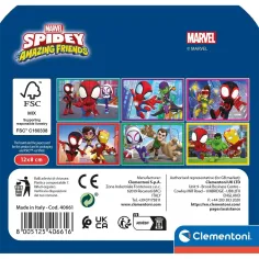 Spidey a jeho úžasní priatelia 6-dielna rozprávková kocka - Clementoni obrázok 2