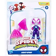 Póki a jeho úžasní priatelia: Figúrka Ghost-Spider s doplnkom - Hasbro