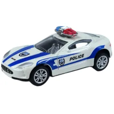 Police Cars: Kovové policajné autá súprava v rôznych variantoch 1/50 1ks obrázok 8