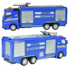 Police Cars: Policajný nákladiak s lietajúcimi kolesami v rôznych variantoch 19cm obrázok 3