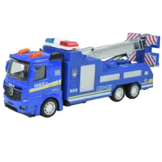 Police Cars: Policajný nákladiak s lietajúcimi kolesami v rôznych variantoch 19cm obrázok 6