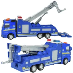 Police Cars: Policajný nákladiak s lietajúcimi kolesami v rôznych variantoch 19cm obrázok 7