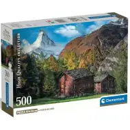 Pôvabný Matterhorn HQC 500-dieliková puzzle - Clementoni