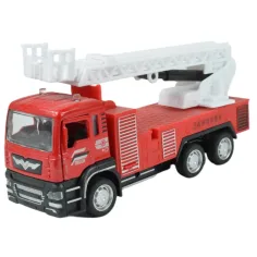 Požiarny vůz: Spätné ťahanie požiarneho nákladného auta v dvoch variantoch 14cm. obrázok 4