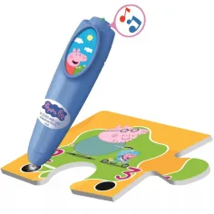 Prasiatko Peppa interaktívne 24-dielne podlahové puzzle - Clementoni obrázok 4