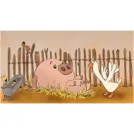 Prasiatko a Húska na výlete, diapásmo