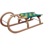 Prémiové klasické drevené sane - 95 cm