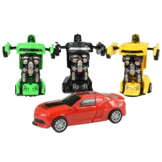Pretekárske auto: Robotom transformovateľné kolobežkové športové auto v rôznych variantoch 13cm obrázok 2
