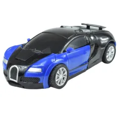Pretekárske auto: Transformovateľný robot s voľnobehom v rôznych variantoch, 13 cm. obrázok 4