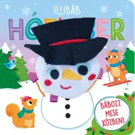 Prstová bábka snehuliak – kniha pre bábätká