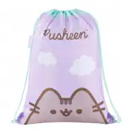 Pusheen fialový športový vak, taška na šport 43x34 cm