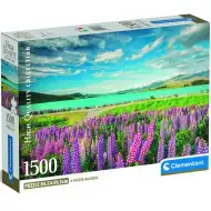 Puzzle Tekapo jazero, Nový Zéland HQC 1500 dielikov - Clementoni