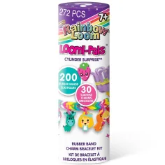 Rainbow Loom: Loomi-Pals Prekvapujúci valec — sada na výrobu náramkov z gumičiek