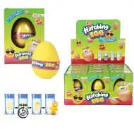 Rastúca smajlíková figúrka v rôznych variantoch v vajíčku 1ks