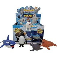 Rozťahovateľné prekvapivé figúrky arktických dravcov