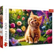 Roztomilá mačka 500-dieliková puzzle - Trefl