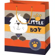 Roztomilý psík strednej veľkosti darčekový taška 18x23x10cm