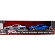 Rýchlo a zbesilo: Dvojbalenie – Brian Nissan Skyline GT-R R34, 2-dielna sada modelov áut 1:32 – Jada Toys