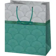 S láskou! Elegantná darčeková taška veľkosti XXL so zlatými vložkami 33x15x44cm