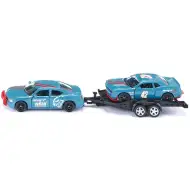 SIKU Dodge Charger + Dodge Challenger SRT Racing malá autíčka dvojdielna sada 1/55
