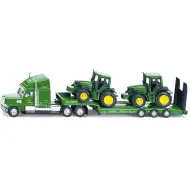 SIKU Kamión s traktormi John Deere herná súprava 1/87