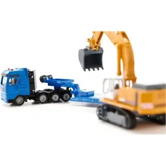 SIKU MAN ťažký prepravca s rýpadlom Liebherr 1/87 obrázok 3