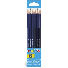 Sada 6 ks grafitových ceruziek Classic 2HB – Carioca