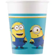 Sada papierových pohárov Minions 8 ks 200 ml