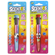 Scentos voňavé 10-farebné pero v rôznych prevedeniach