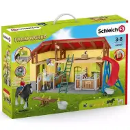 Schleich Farm World – Hra so stajňou pre kone (42485)