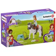 Schleich: Horse Club - Herný set Mia a Spotty s figúrkou koňa (42518)