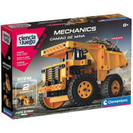 Science &amp; Play: Mehanics stavebná sada banského vozíka - Clementoni