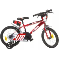 Sfera červený detský bicykel veľkosti 16 - Dino Bikes